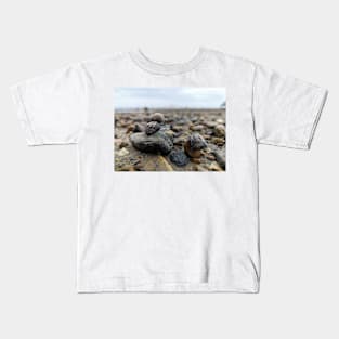 Snail and Rocks Kids T-Shirt